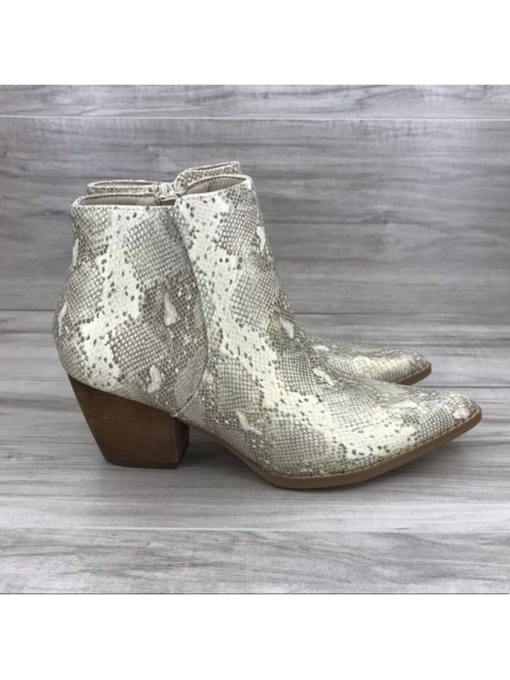 Coconuts by Matisse Ankle Boots Women's 6.5 Astoria Zip Booties Shoes